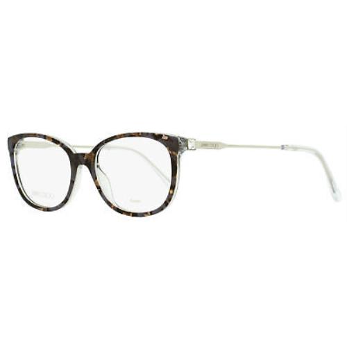 Jimmy Choo Oval Eyeglasses JC302 S61 Gray Havana 53mm