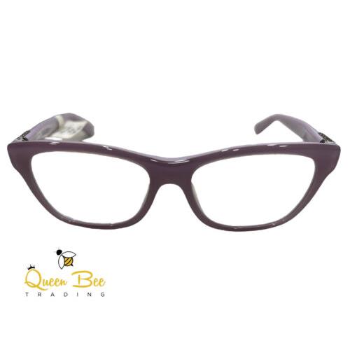 Jimmy Choo Womens Eyeglass Frames JC75 BT3 Lavender Size 52-16-135