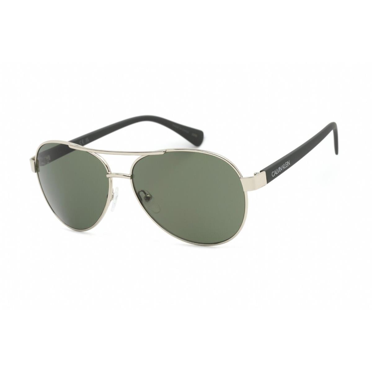 Calvin Klein Retail CK19316S 045 Aviator Silver Sunglasses