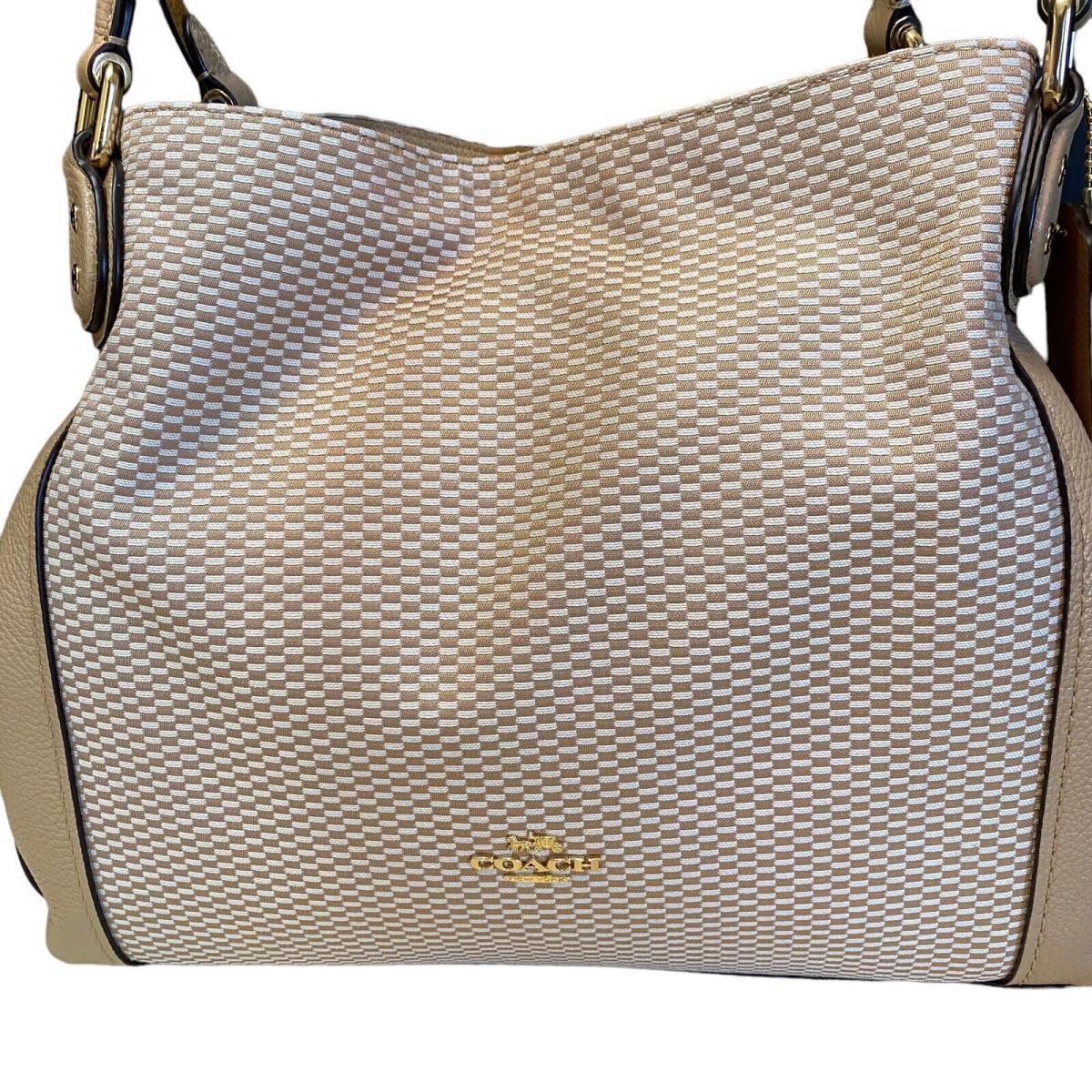 Coach legacy jacquard hot sale edie 31