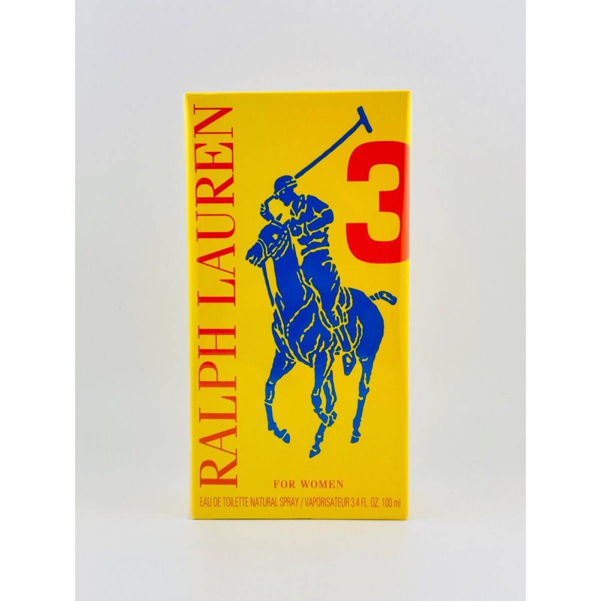 Ralph Lauren The Big Pony Collection 3 For Women Edt 3.4oz/100ml