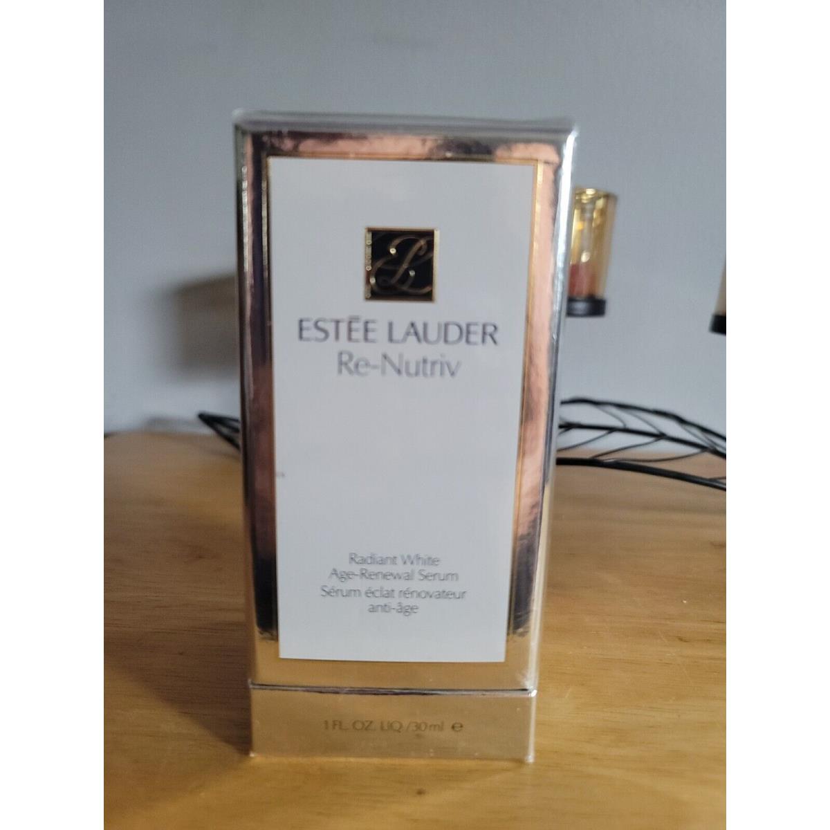 Estee Lauder Re-nutriv Radiant White Age-renewal Serum 1.0 OZ