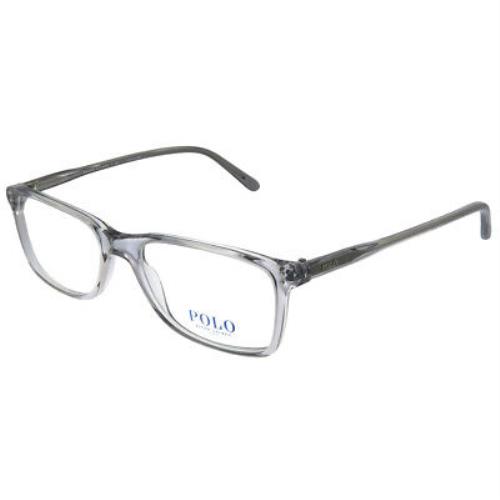 Polo Ralph Lauren PH 2155 5413 Transparent Grey Plastic Eyeglasses 54mm