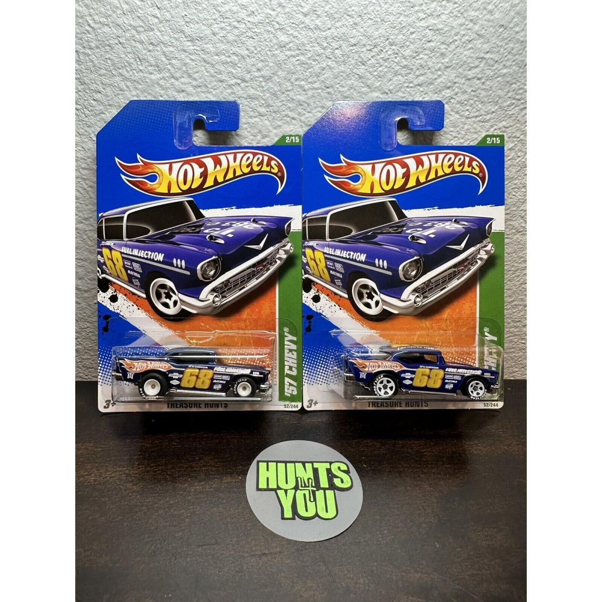 Hot Wheels 2011 Super Treasure Hunt Regular Treasure Hunt 57 Chevy