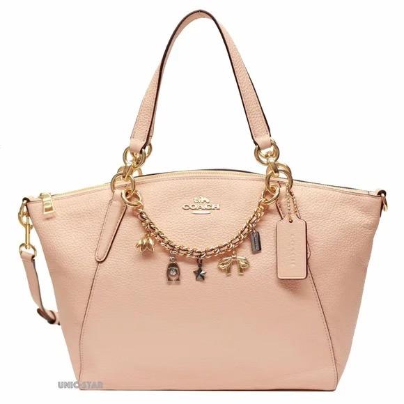 Coach F28968 Bracelet Leather Small Kelsey- Light Pink