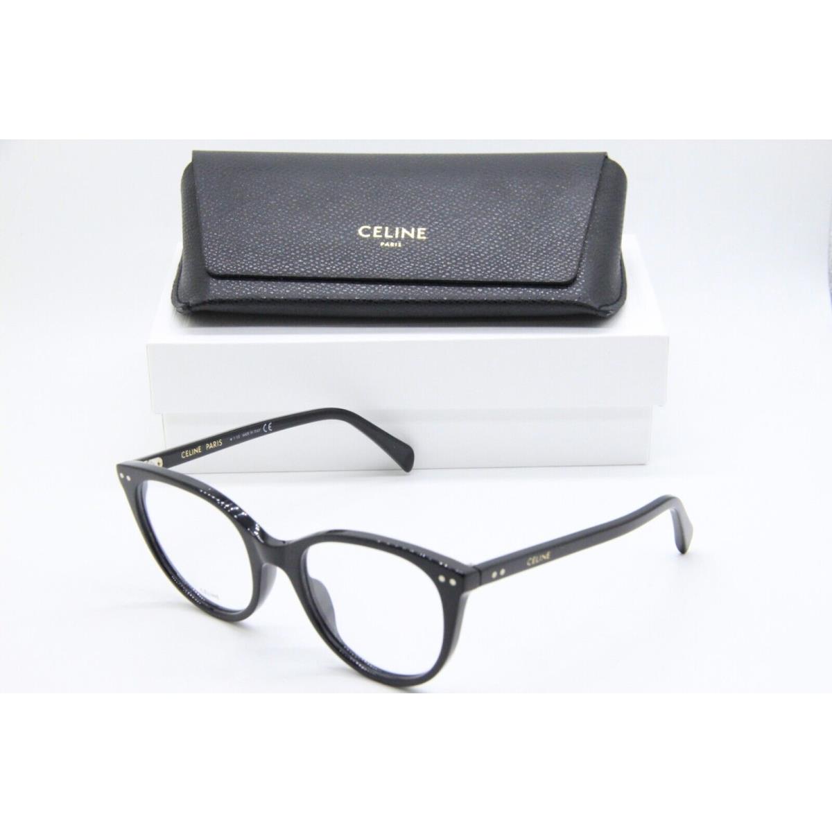 Celine CL 50099I 001 Black Eyeglasses W/case 55-16