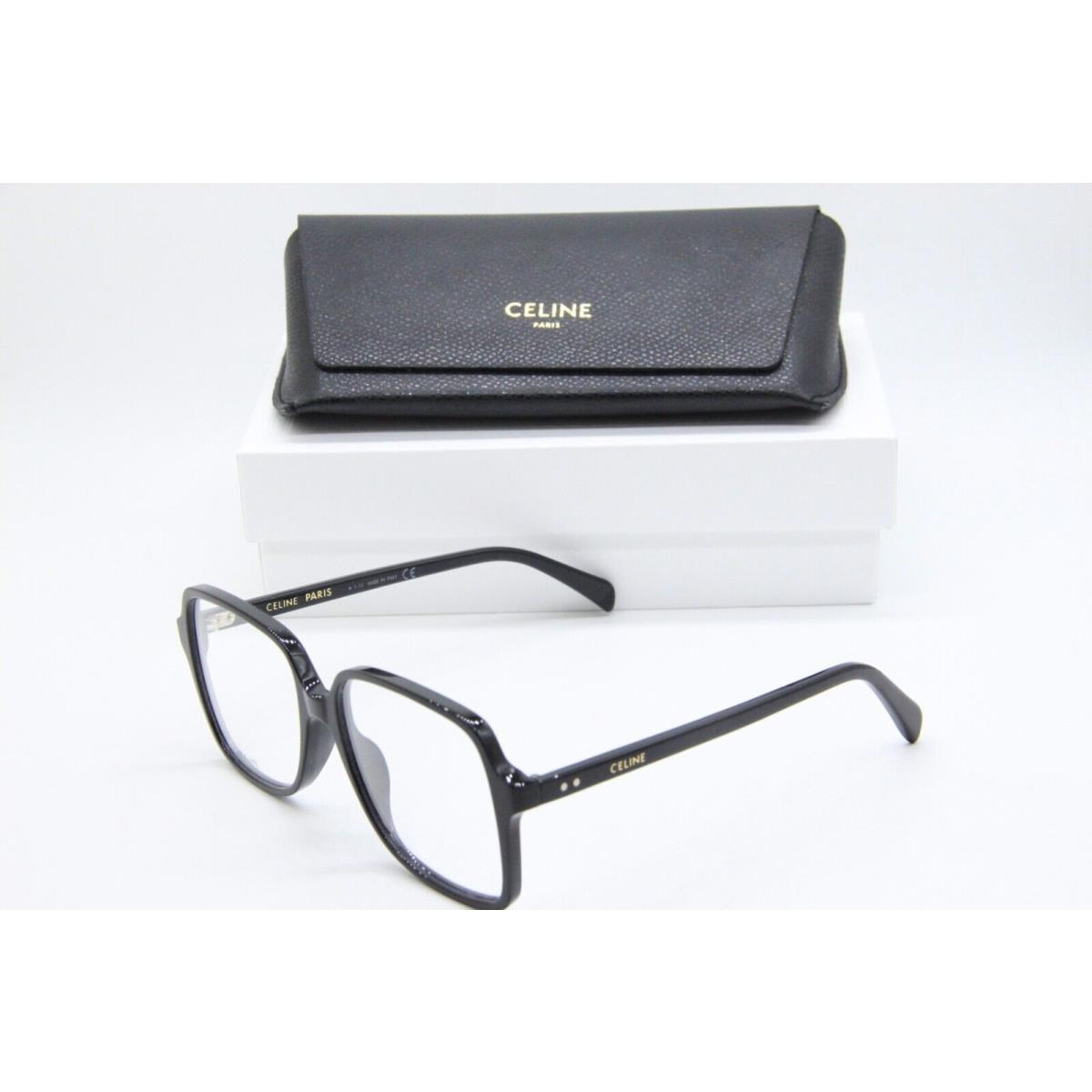 Celine CL 50088I 001 Black Eyeglasses W/case 55-16