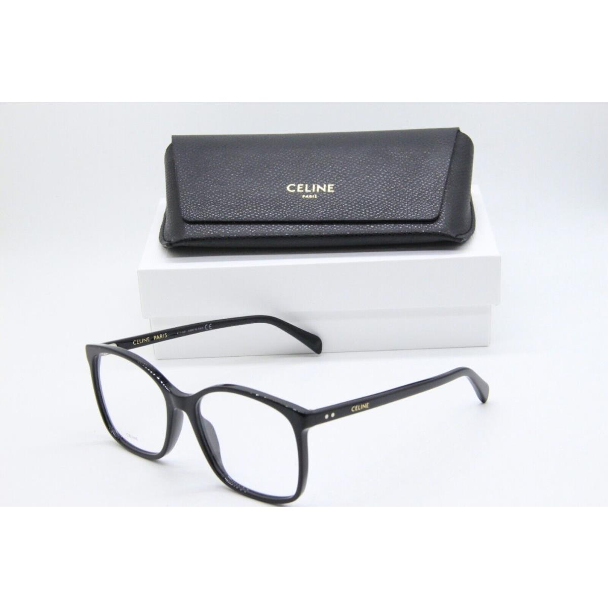 Celine CL 50027I 001 Black Eyeglasses W/case 55-17