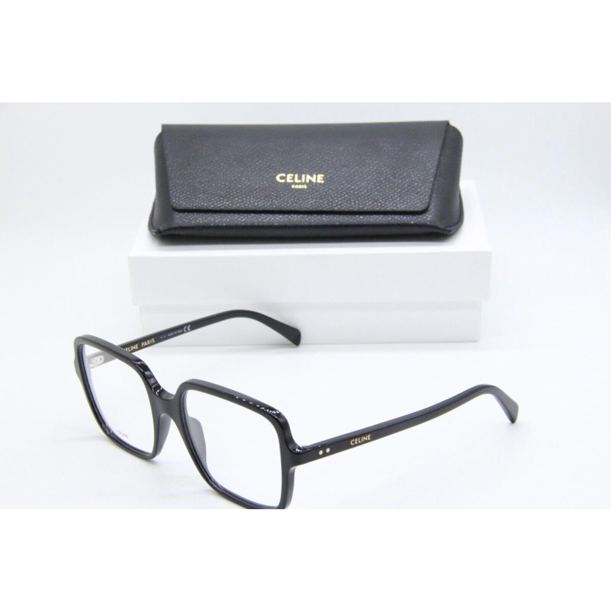 Celine CL 50076I 001 Black Eyeglasses W/case 57-19