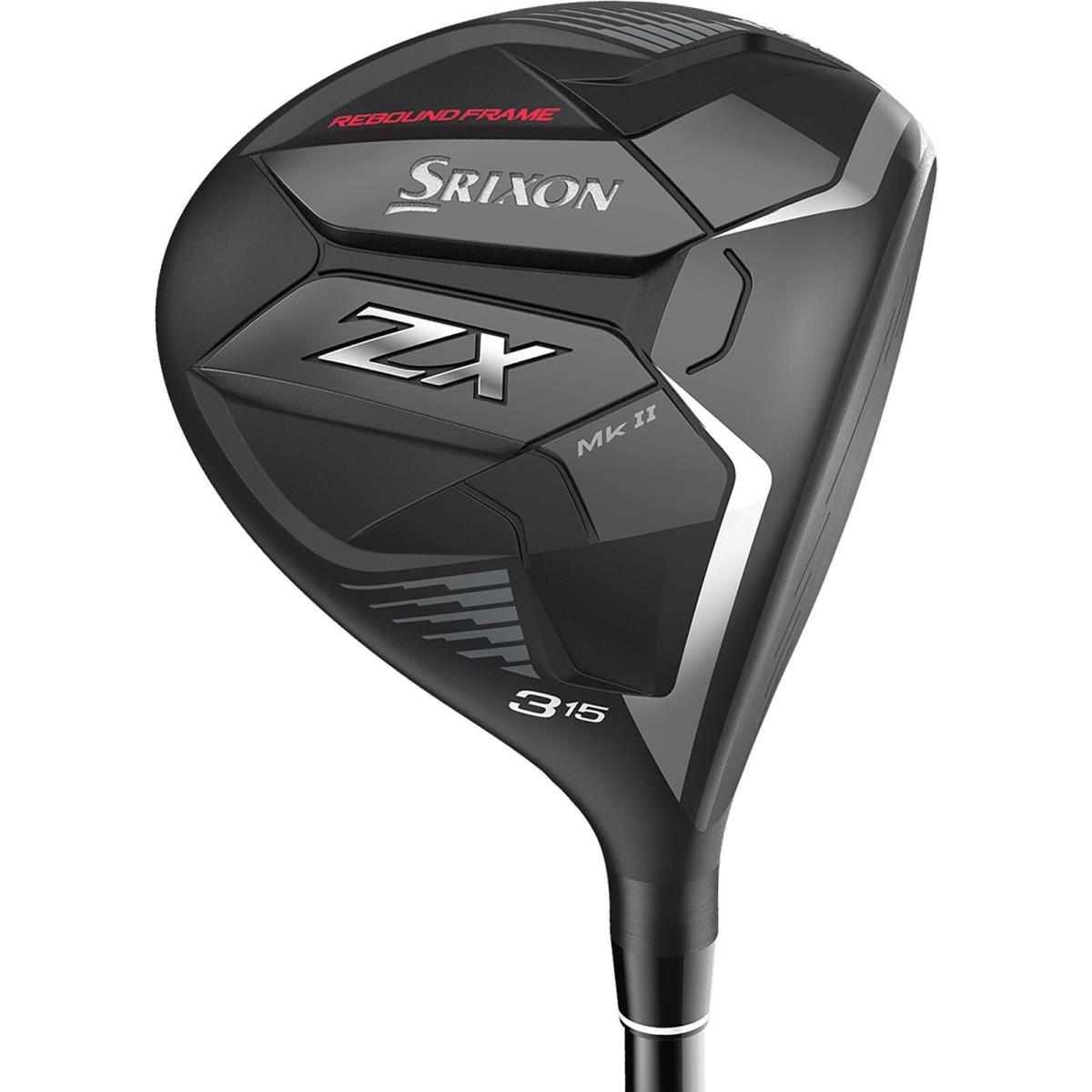 Srixon Golf ZX Mkii Fairway Wood 3+ 13.5 Hzrdus Black 2023 60 5.5 Reg Right