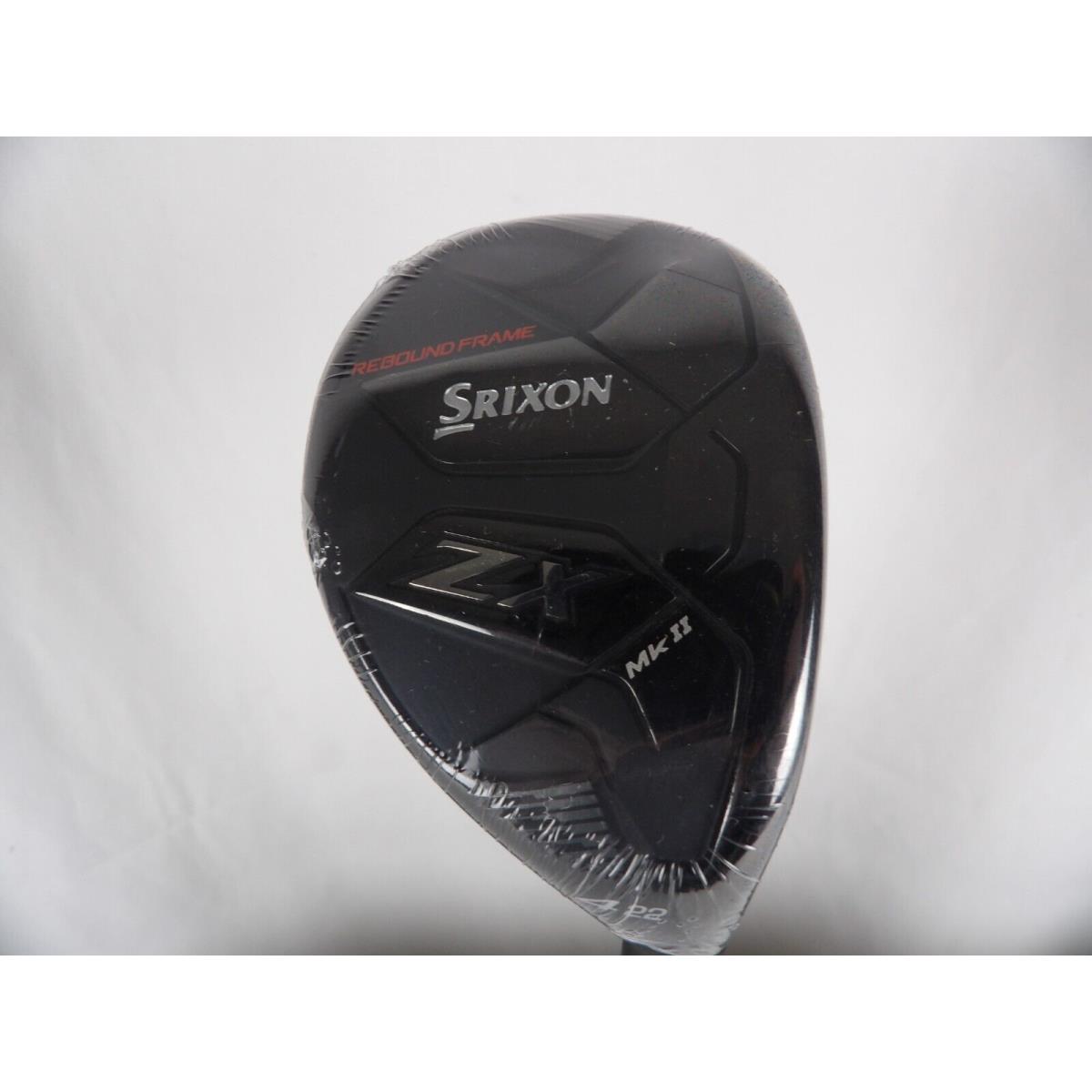 Srixon ZX Mk II 4 22 Hybrid Hzrdus Rdx Smoke Red 80H Stiff Shaft