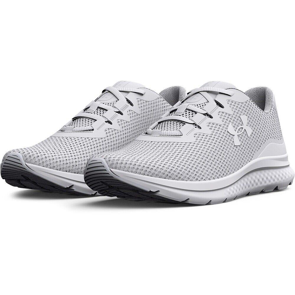 Under Armour 3025421 Men`s UA Impulse 3 Running Shoes - White - Size 12.5