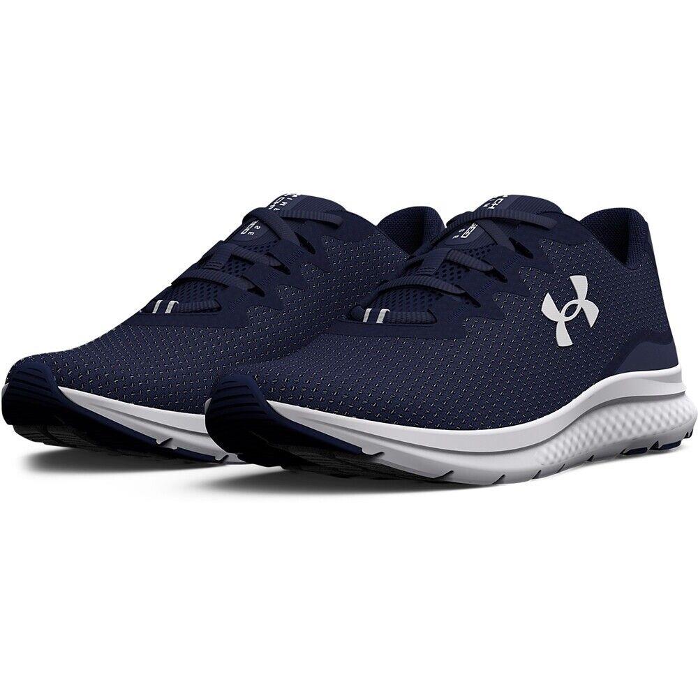 Under Armour 3025421 Men`s UA Impulse 3 Running Shoes - Midnight Navy - Size 8.5