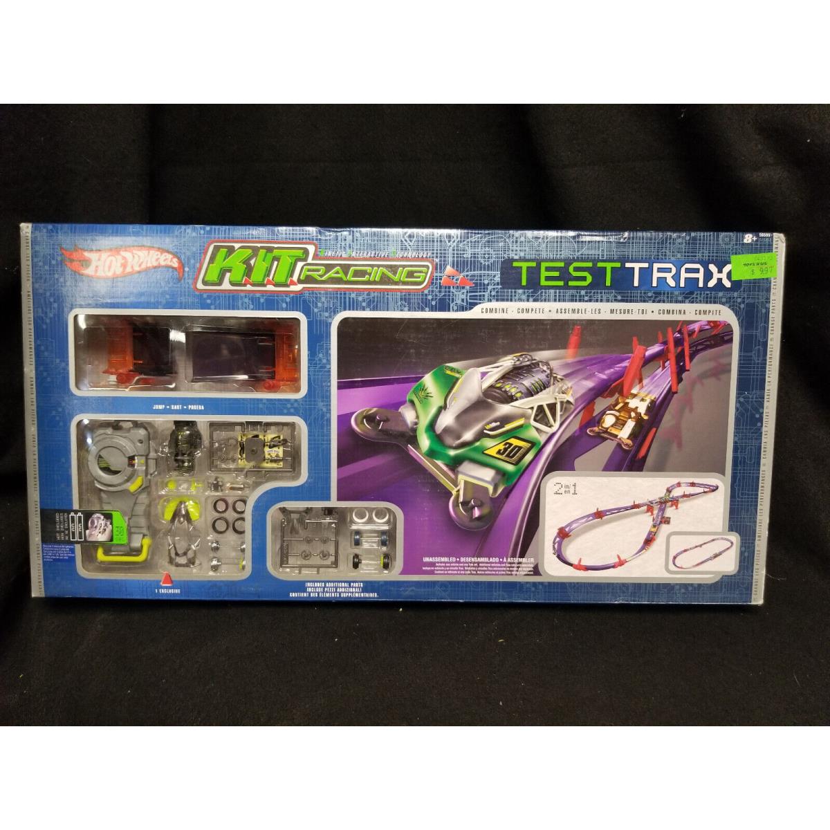 Hot Wheels K.i.t Racing Test Trax Kinetic Interactive Technology