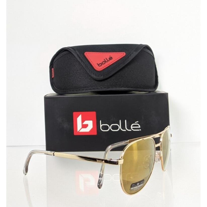 Bolle Sunglasses Evel 12541 IB Gold Polarized Frame