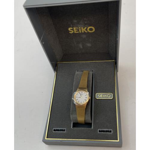 Seiko Women`s Watch Gold-tone Quartz Bracelet SYQ618J