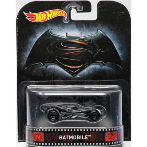 Hot Wheels Batmobile Batman Vs. Superman Retro Entertainment DJF57 Nrfp 1:64
