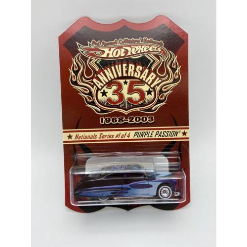 Hot Wheels 3rd Annual Collectors Nationals Purple Passion 1 of 4