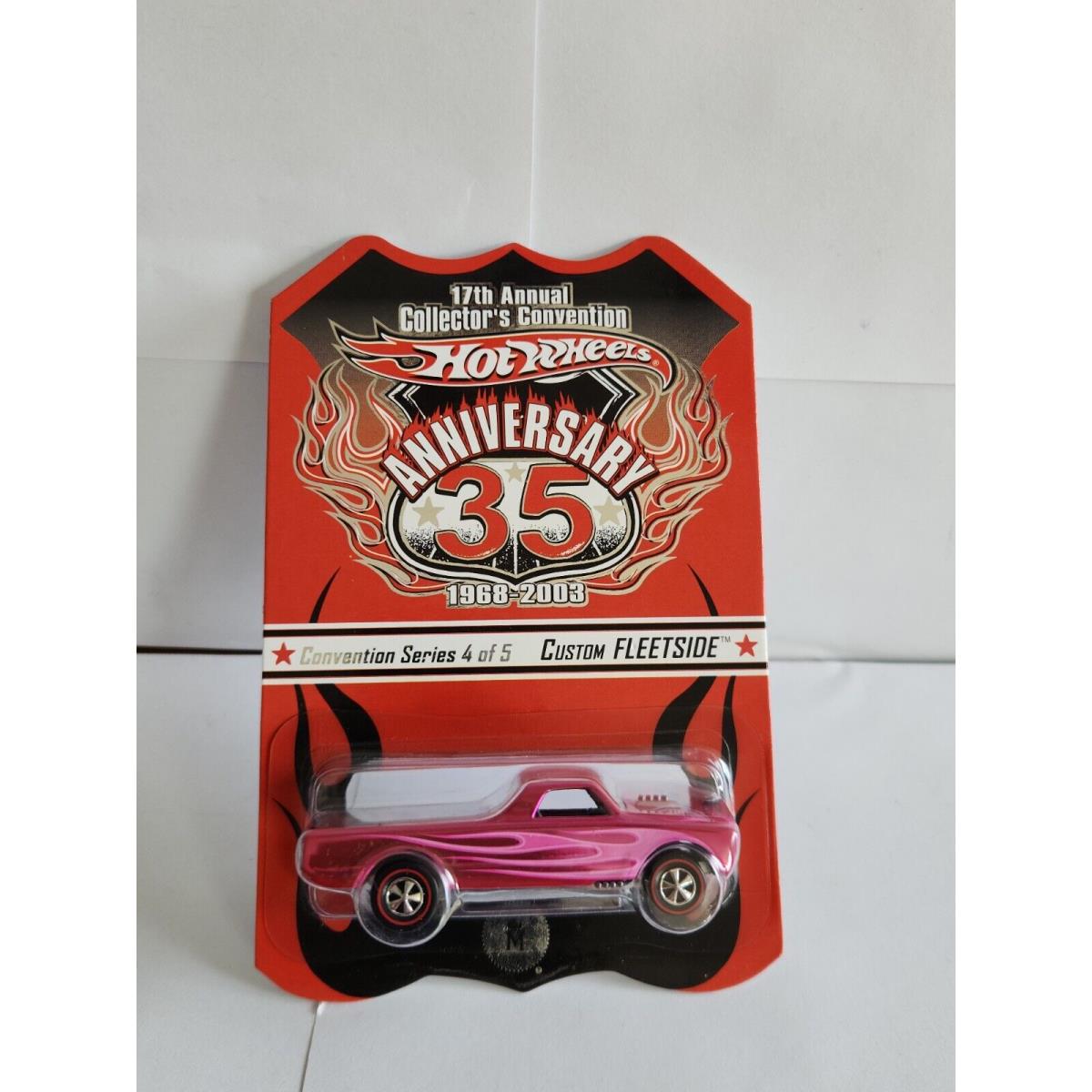 Hot Wheels 35th Anniversary Custom Fleetside Convention Series 4/5 V15