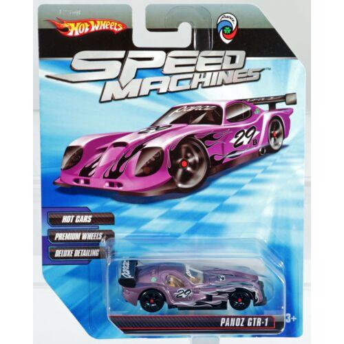 Hot Wheels Panoz GTR-1 Speed Machines Series R8506 Nrfp 2009 Purple 1:64