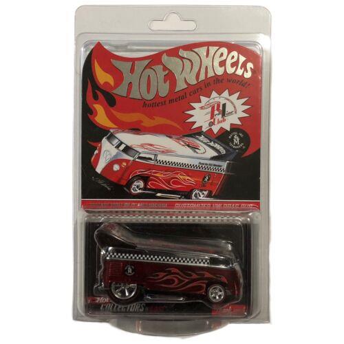 Hot Wheels Rlc 2005 Thank You Customized VW Drag Bus Red 01897/14472 Red Line