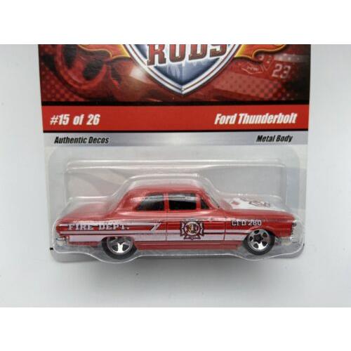Hot Wheels toy FIRE RODS - Red