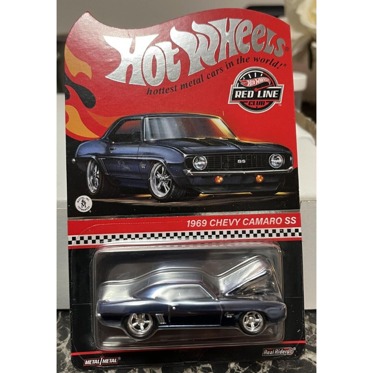 2023 Hot Wheels Rlc Exclusive 1969 Chevy Camaro SS Blue - Ready to Ship