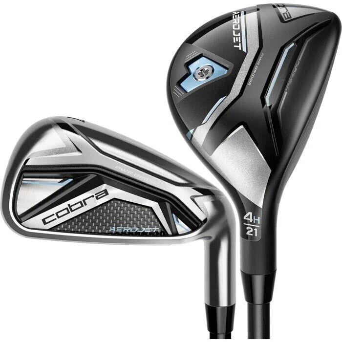 Women`s Cobra Aerojet Iron/hybrid Combo Set 2023 5H 6H 7-PW SW 7 Clubs