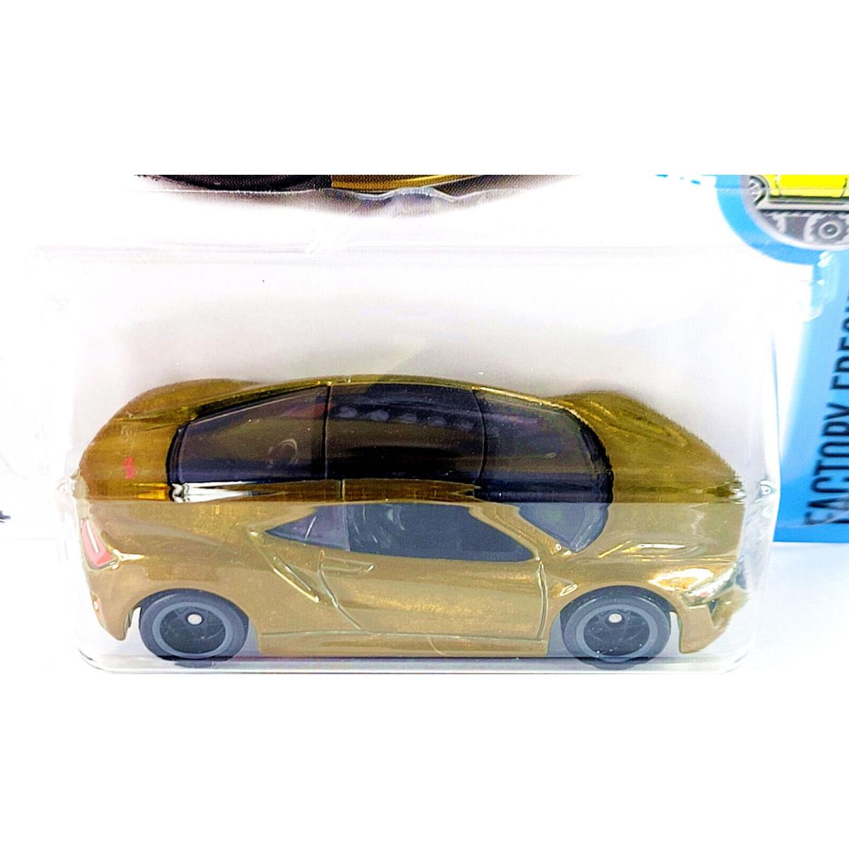 Hot Wheels toy Honda NSX - Yellow