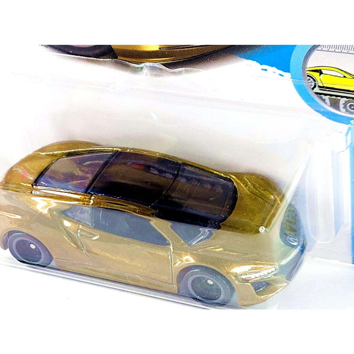 Hot Wheels toy Honda NSX - Yellow