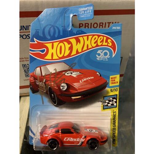 Hot Wheels Nissan Fairlady Z H W Speed Graphics Signed by Ken Gushi