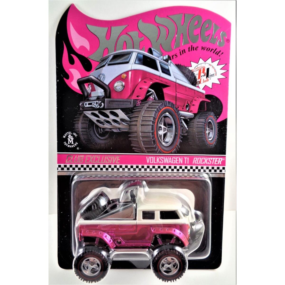 Hot Wheels 2020 Rlc Pink Party Car Volkswagen T1 Rockster