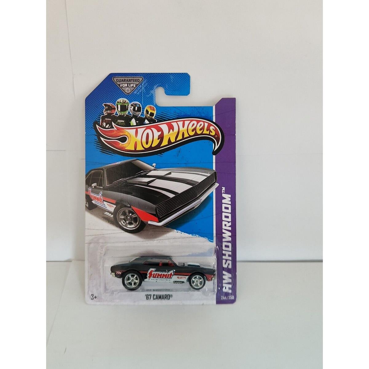 2013 Hot Wheels Super Treasure Hunt `67 Camaro Summit HW Showroom W/protecto L27
