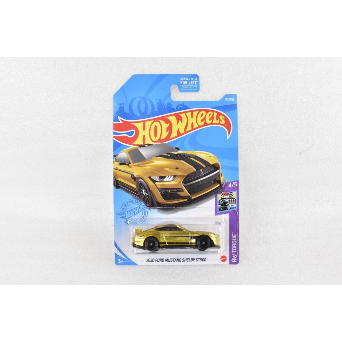 Hot Wheels 2020 Ford Shelby Mustang GT500 Super Treasure Hunt 2021 G Case