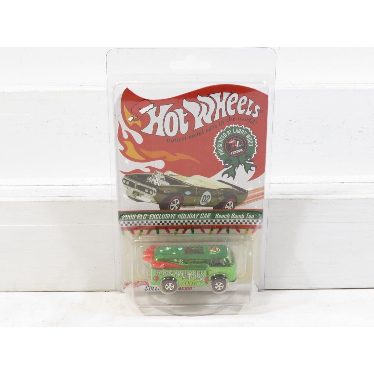 Hot Wheels 2003 Rcl Exclusive Holiday Car Beach Bomb Too 0074