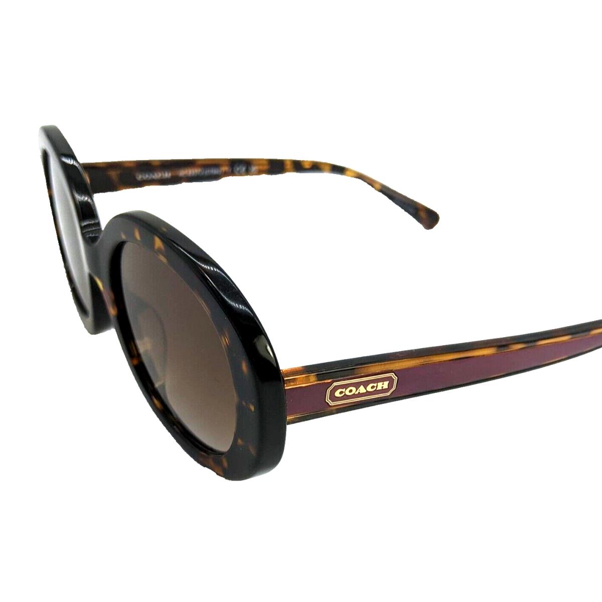 Coach HC8337U Women`s Sunglasses 512013 Dark Tortoise/purple 52-20-140 List