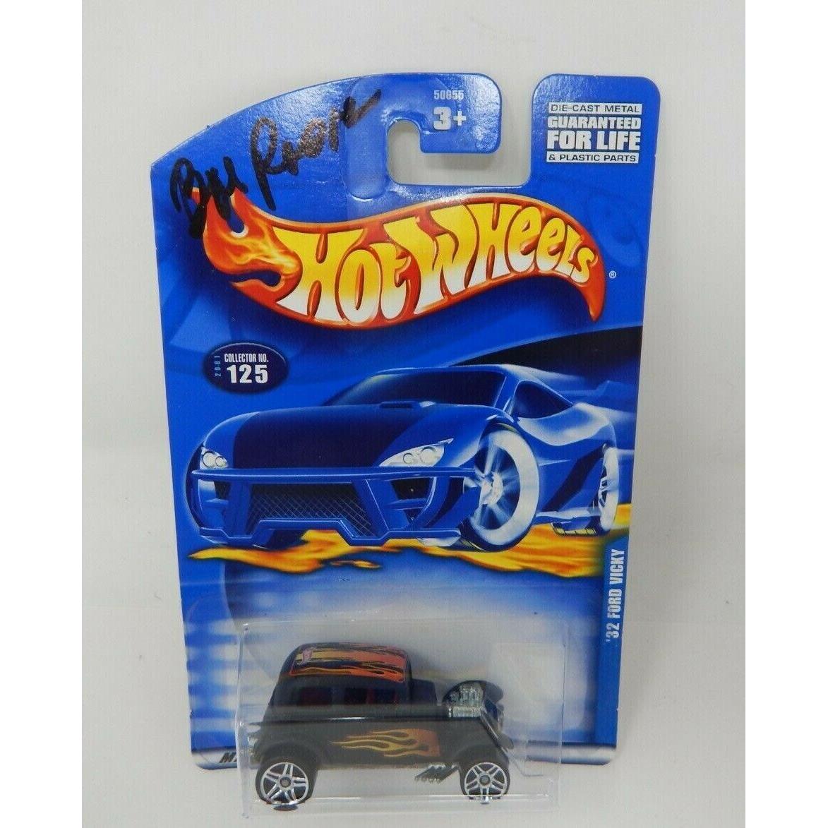 Hot Wheels No. 125 `32 Ford Vicky Signed by Bob Parker