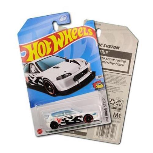 Lot of 29 Hot Wheels Honda Civic Custom Jdm White