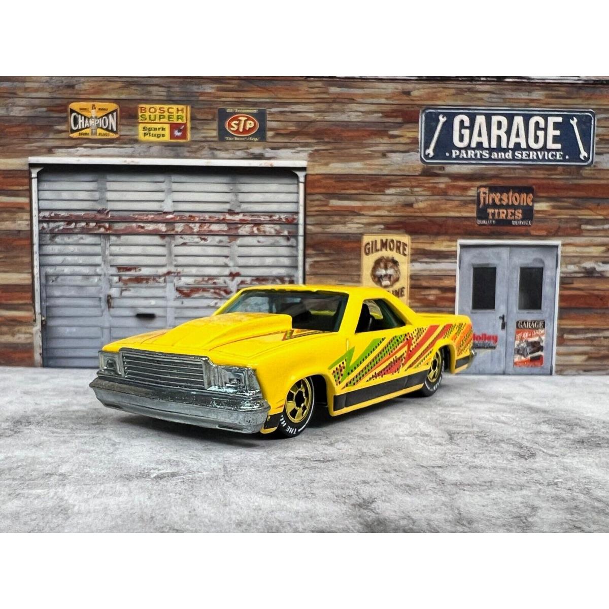 Hot Wheels The Hot Ones `80 Chevrolet El Camino Chase Yellow