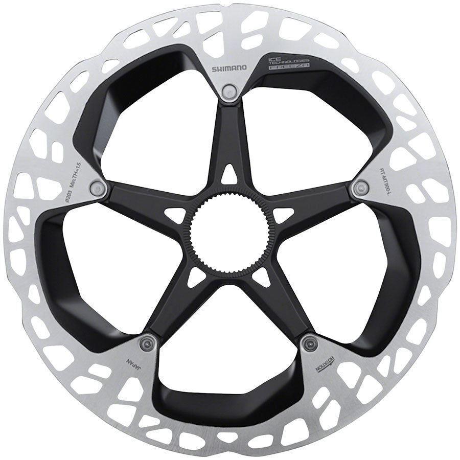 Shimano Xtr RT-MT900-L Disc Brake Rotor - 203mm Center Lock Ice Tech Freeza