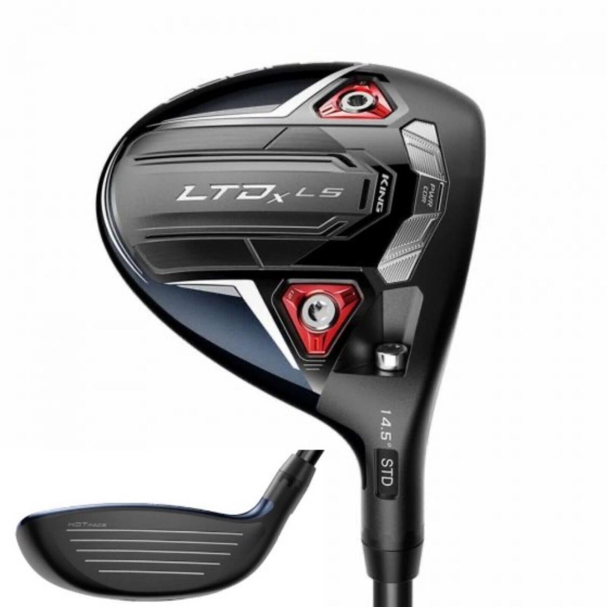 Cobra 2022 Ltdx LS Red 3 Fairway Wood 13-16 Tour AD IZ 6 Flex Stiff RH