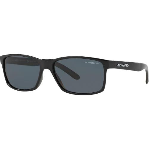 Arnette Slickster AN4185 41/81 59mm Men`s Black Polarized Sunglasses