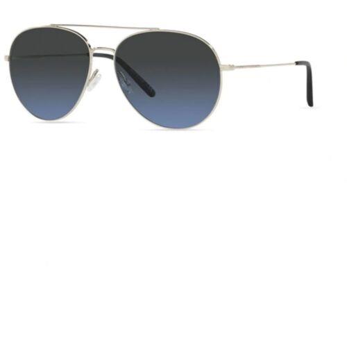 Oliver Peoples Men`s Sunglasses Blue Gradient Lens Oliver Peoples OV1286S 5035P4 - Frame: Soft Gold, Lens: Blue Gradient