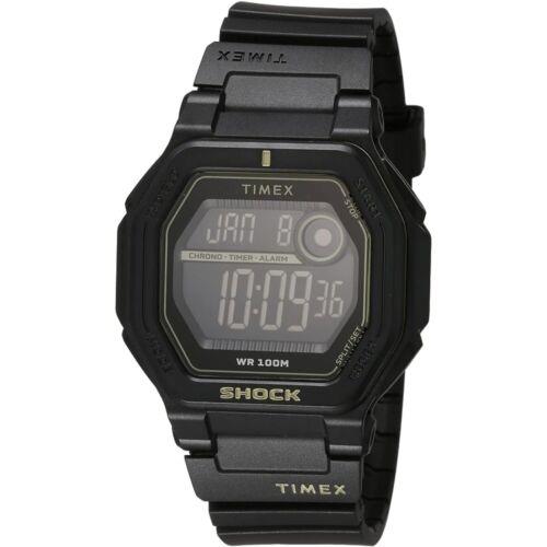 Timex Men`s Watch Command Encounter Chronograph Black Digital Dial TW2V59800
