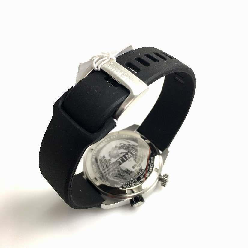 Men`s Timex Waterbury Dive Black Watch TW2V73400 - Black