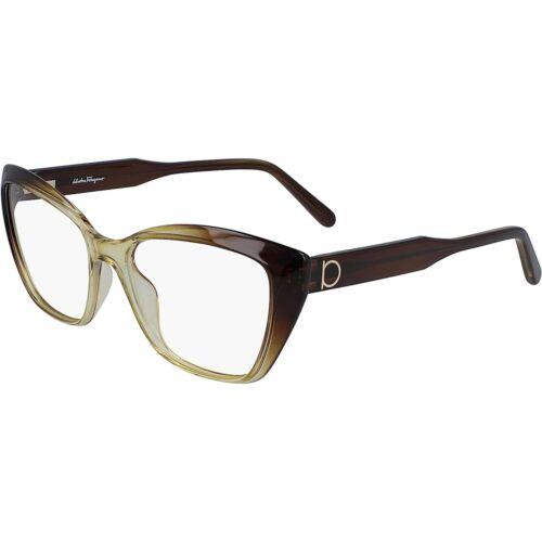 Salvatore Ferragamo Women`s Eyeglasses Full-rim Salvatore FERRAGAMO2854 250