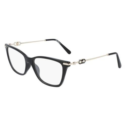 Salvatore Ferragamo SF 2891 001 Black Eyeglasses 54/16/140 with SF Case