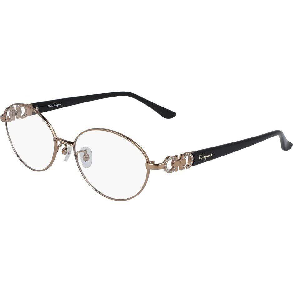 Salvatore Ferragamo SF 2541RA 705 Shiny Bronze Black Eyeglasses 55/16/135