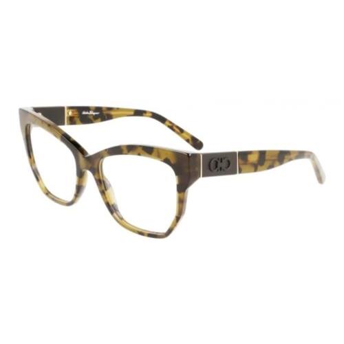 Salvatore Ferragamo SF 2936 340 Green Tortoise Eyeglasses 54/17/140