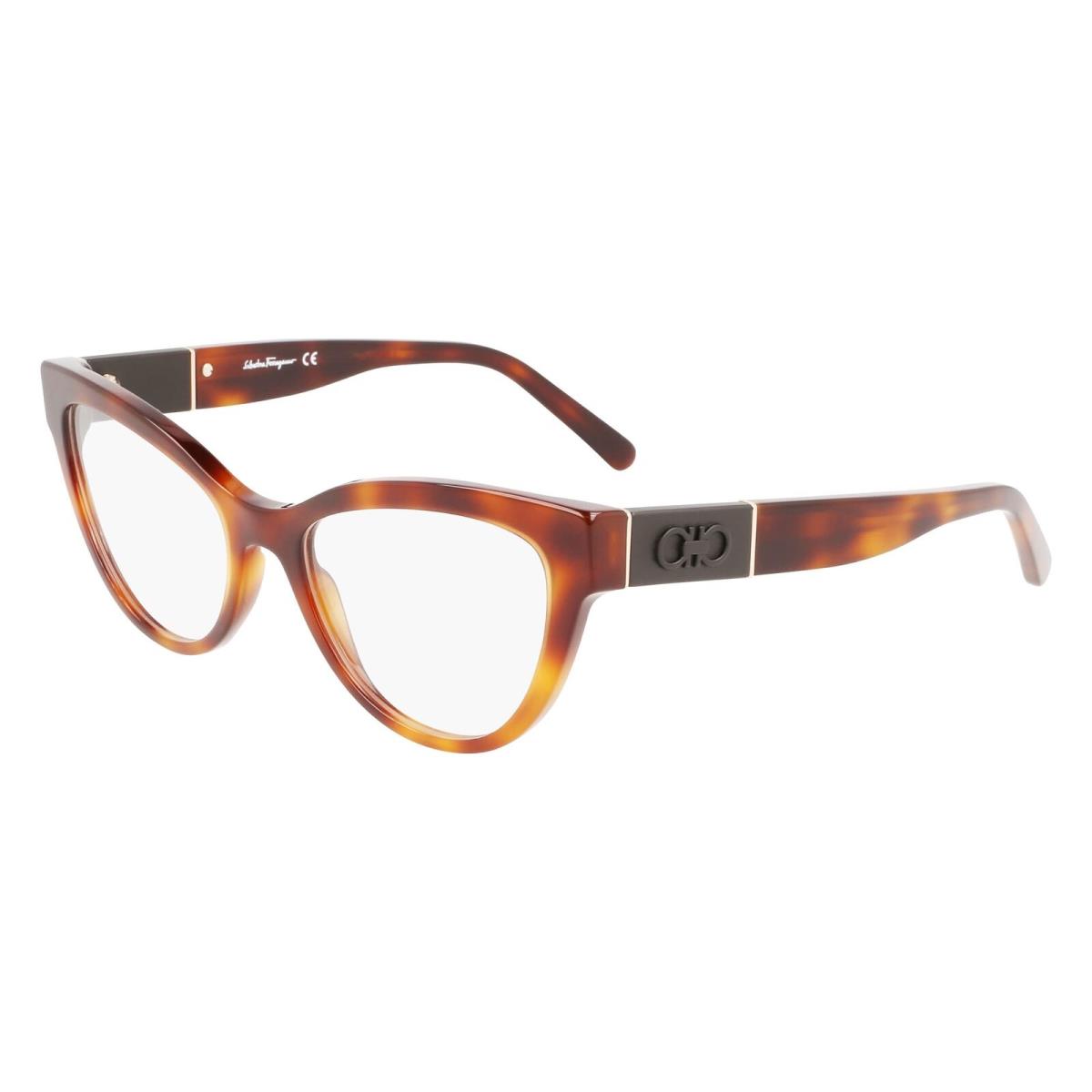 Salvatore Ferragamo SF 2920 214 Classic Havana Eyeglasses 52/18/140